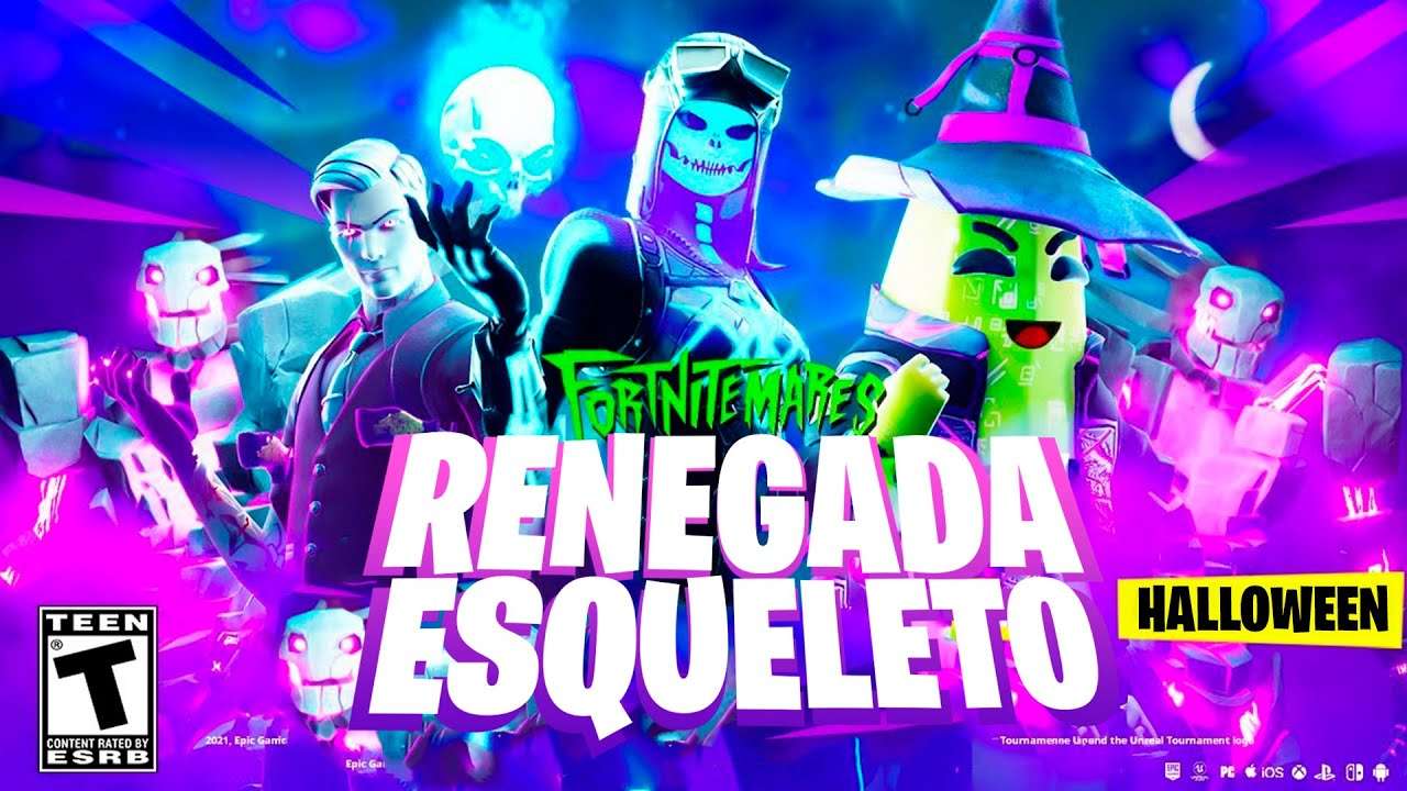 ATUALIZAÇÃO DE HALLOWEEN NO FORTNITE TEMPORADA 8 (Fortnitemares 2021)