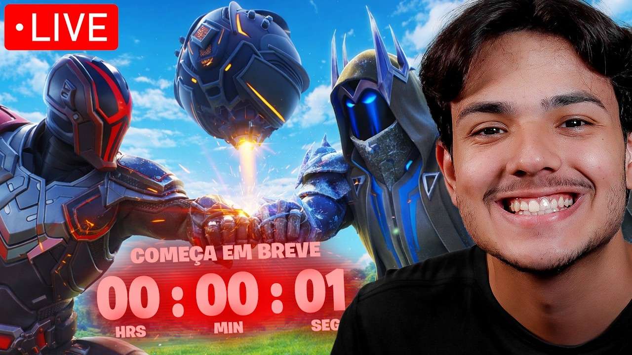🔴AO VIVO! EVENTO FINAL DA TEMPORADA DO FORTNITE!