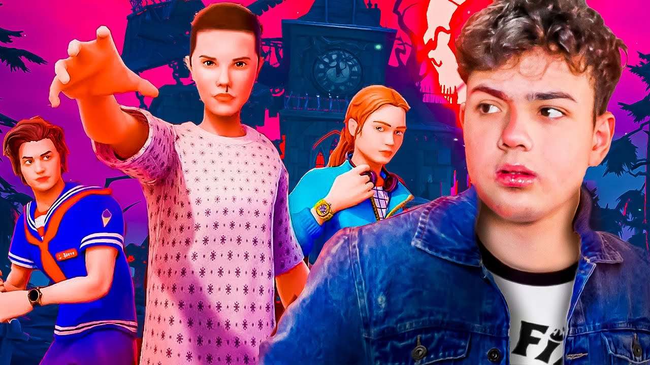 MUNDO INVERTIDO do STRANGER THINGS  CHEGOU no FORTNITE