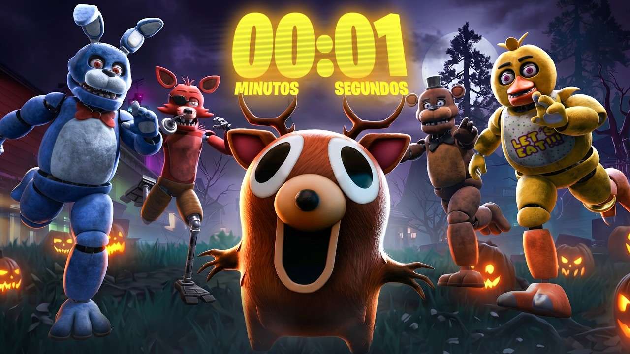 PROTEJA O ELEMENTAL 99 NOITES NA FLORESTA ATÉ O FINAL!