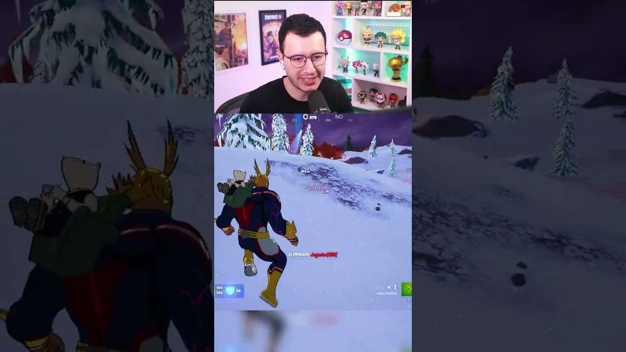 NOVO ITEM MÍTICO MY HERO ACADEMIA NO FORTNITE