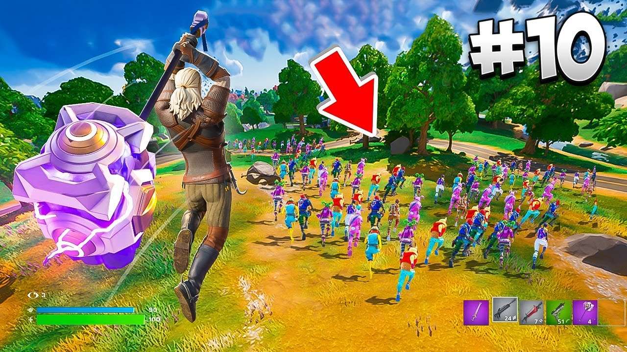 TESTEI OS 33 MELHORES MITOS DO CAPITULO 4!