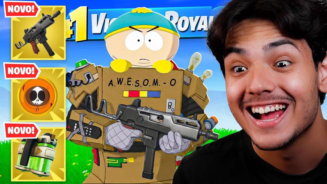 NOVO Primeiro Update de South Park no Fortnite é INSANO
