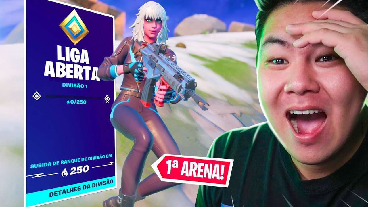 MINHA 1ª PARTIDA NA ARENA NA NOVA TEMPORADA!! | FORTNITE