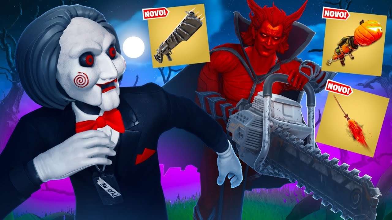 ATUALIZOU!! HALLOWEEN CHEGOU NO FORTNITEMARES!