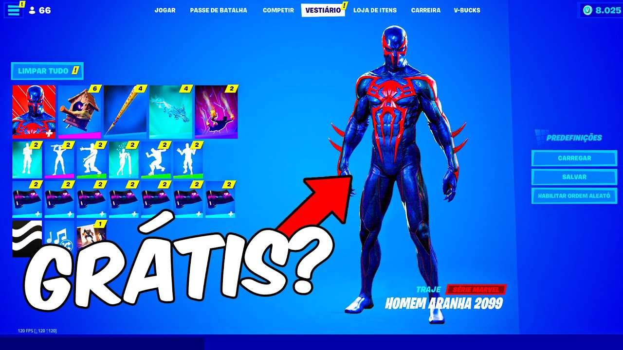 6 ITENS GRÁTIS E NOVAS CAPAS DA MARVEL FORAM VAZADAS?! FORTNITE