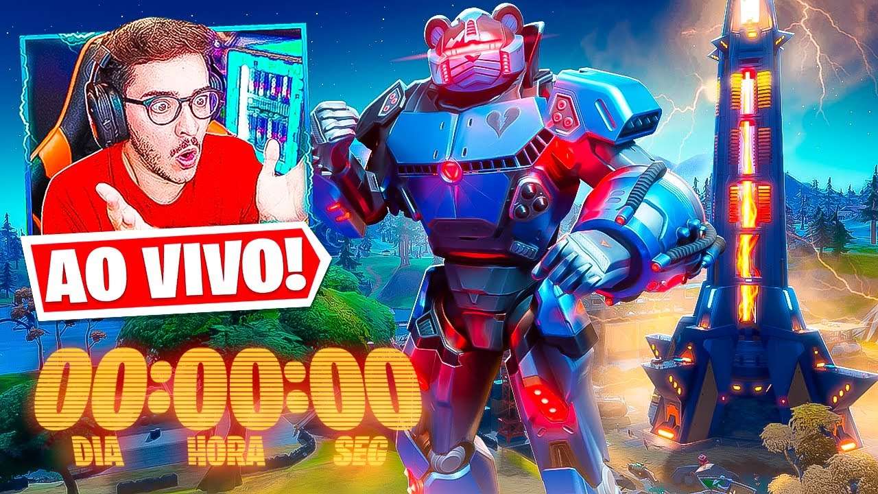 AGORA! EVENTO AO VIVO FINAL DA TEMPORADA 2 DO FORTNITE!