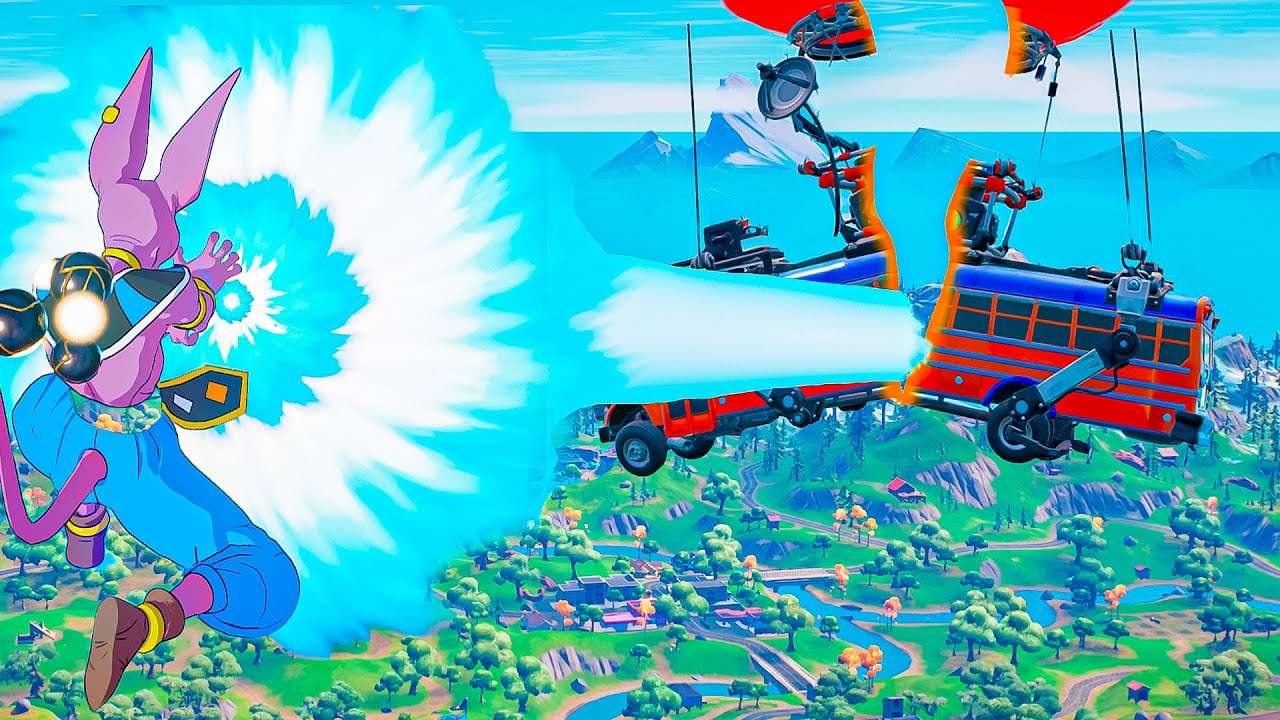 QUEBREI VÁRIOS MITOS DO DRAGON BALL NO FORTNITE