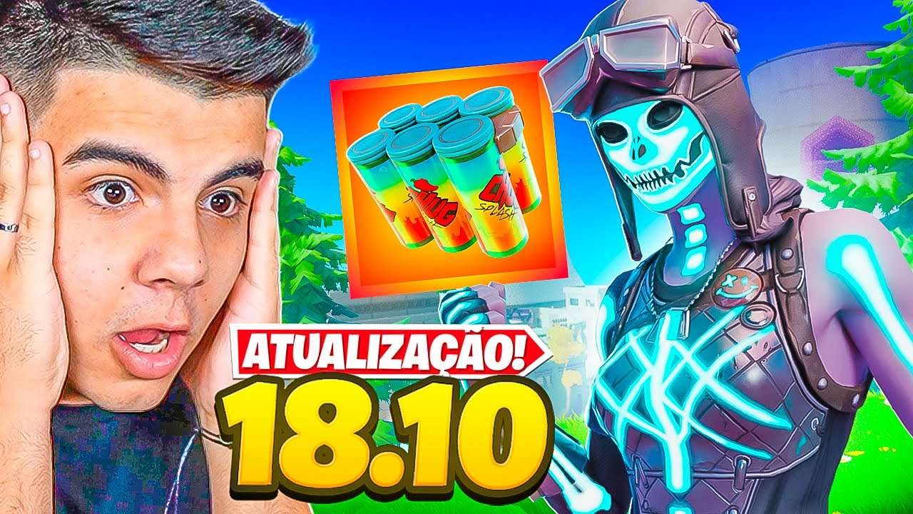 NOVO CORVO, CHUG EXÓTICO APIMENTADO E TUDO QUE VOCÊ NÃO SABE DA ATUALIZAÇÃO 18.10! - FORTNITE
