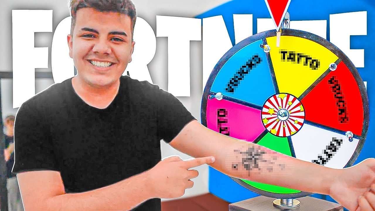 MINHA PRIMEIRA VEZ! SE PERDER ELA DECIDE SUA TATTOO!! - ROLETA DA SORTE