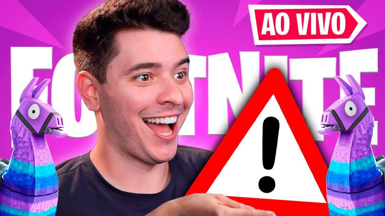 AO VIVO! GRANDE ANUNCIO NO FORTNITE!