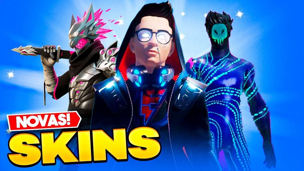 NOVAS SKINS PARA O FORTNITE TEMPORADA 8 E CAPÍTULO 3