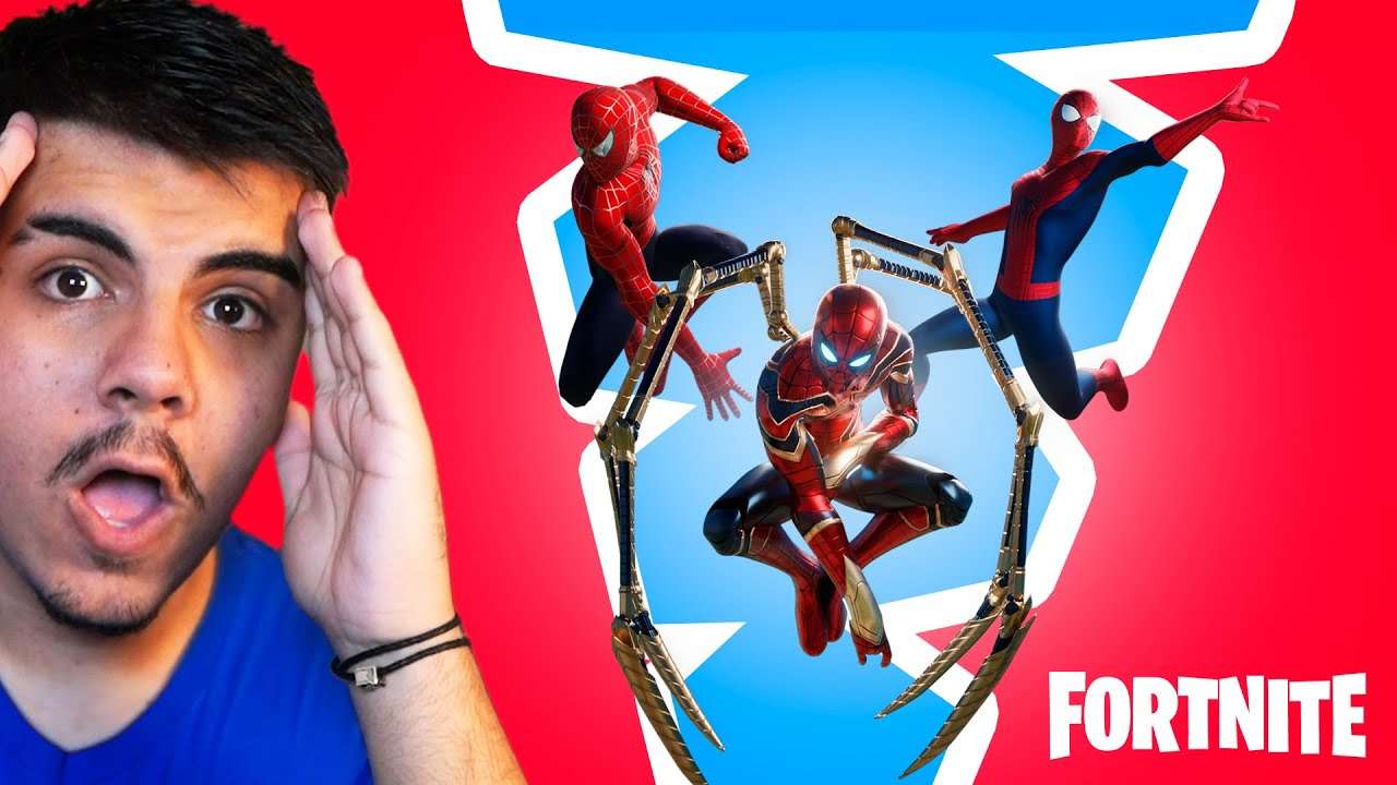 COMO SERIA O HOMEM-ARANHA NO FORTNITE?! #Shorts