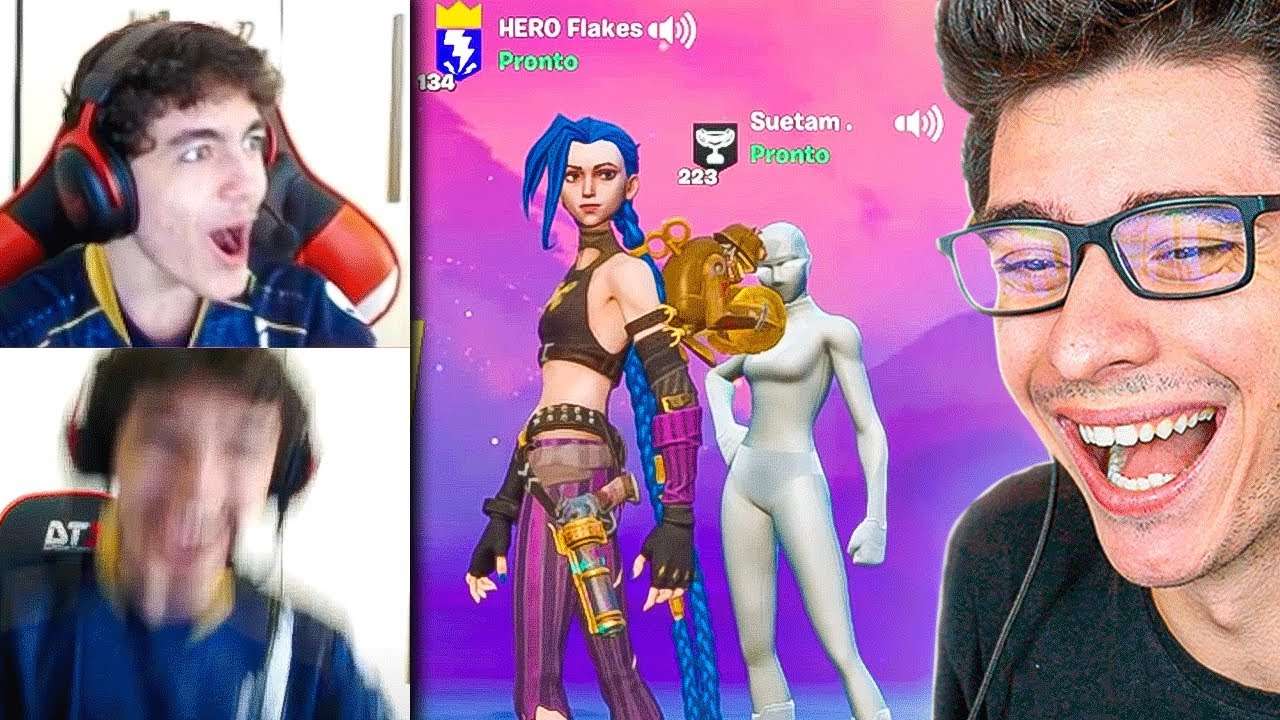 INVADI A LIVE DO SUETAM E ISSO ACONTECEU! FORTNITE