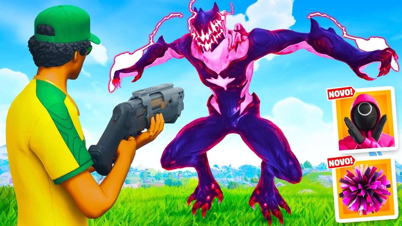 ATUALIZOU TUDO! NOVO MONSTRO + ROUND 6 NO FORTNITE!