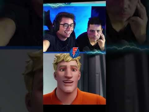 FLAKES REAGE AO FINAL DO CAPÍTULO 2 DO FORTNITE #shorts