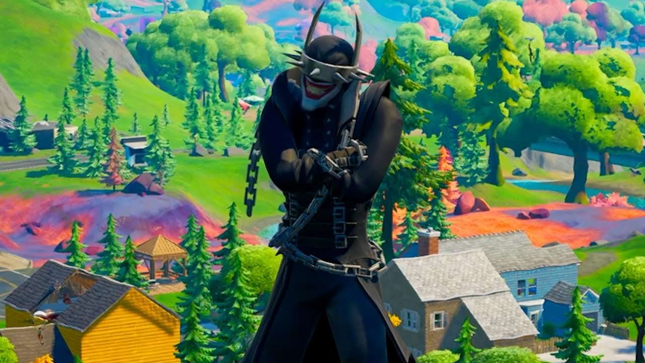 EPIC GAMES ME DEU DE PRESENTE O BATMAN QUE RI! Batman que ri antes da hora!