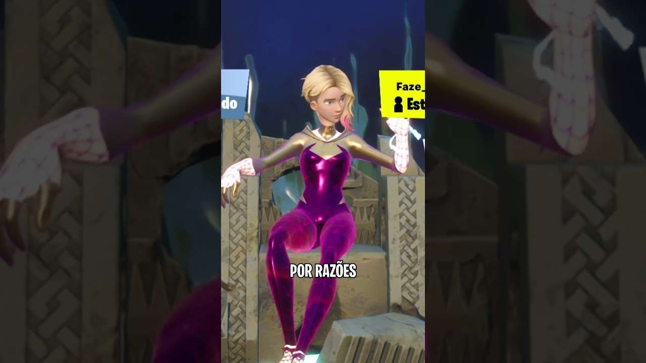 FORTNITE? 🤨 QUEBREI ESSA SKIN! 😏