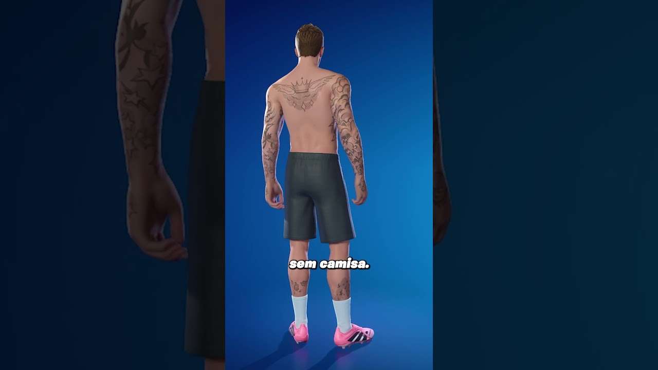 O DAVID BECKHAM CHEGOU AO FORTNITE! #fortnite #davidbeckham