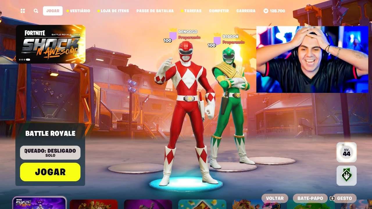 AGORA! 🔴 NOVA TEMPORADA POWER RANGERS! NOVO MAPA E VAZAMENTOS!! 🔥 | APOIE: DENGOSO