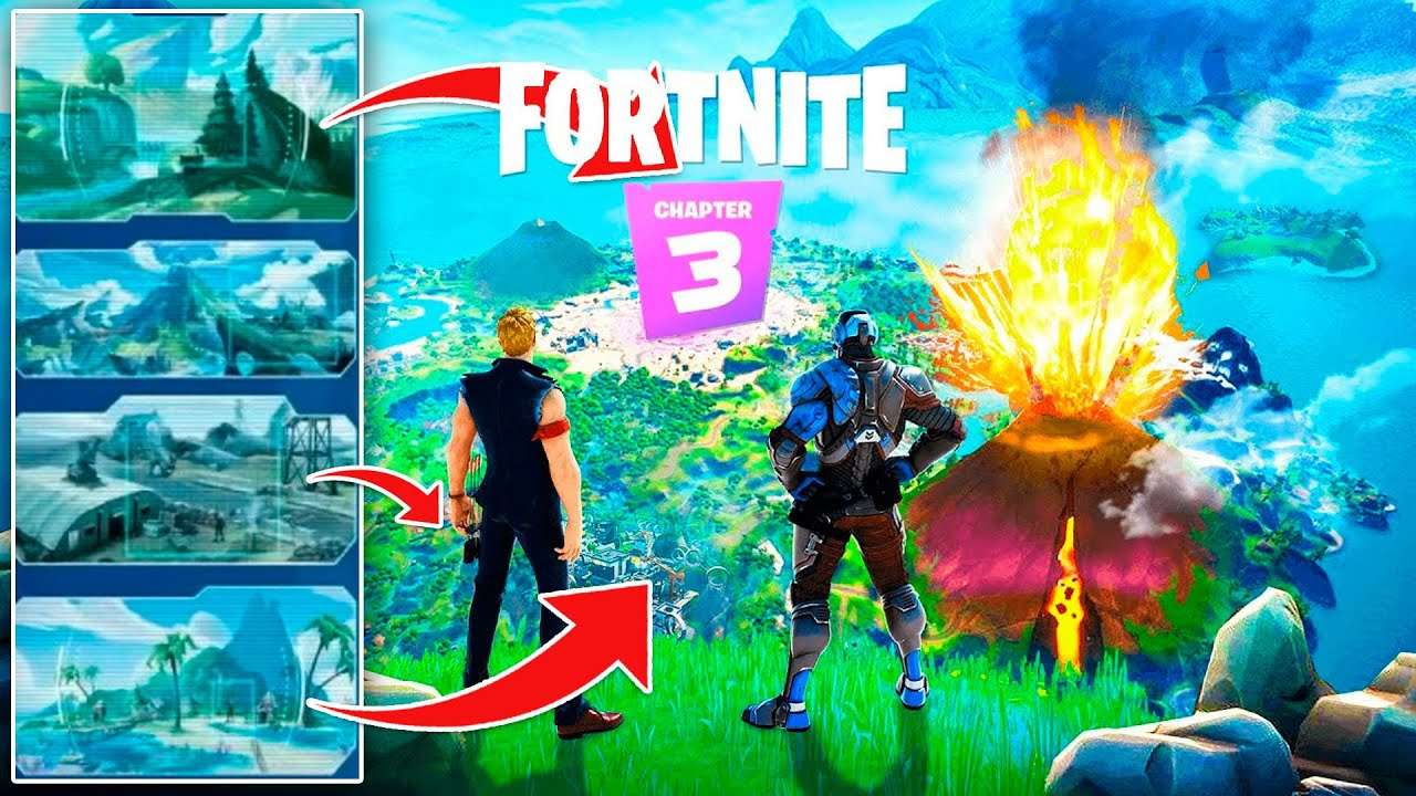 Epic Games mostrou o MAPA do Capítulo 3 do FORTNITE? Rumor e Teoria