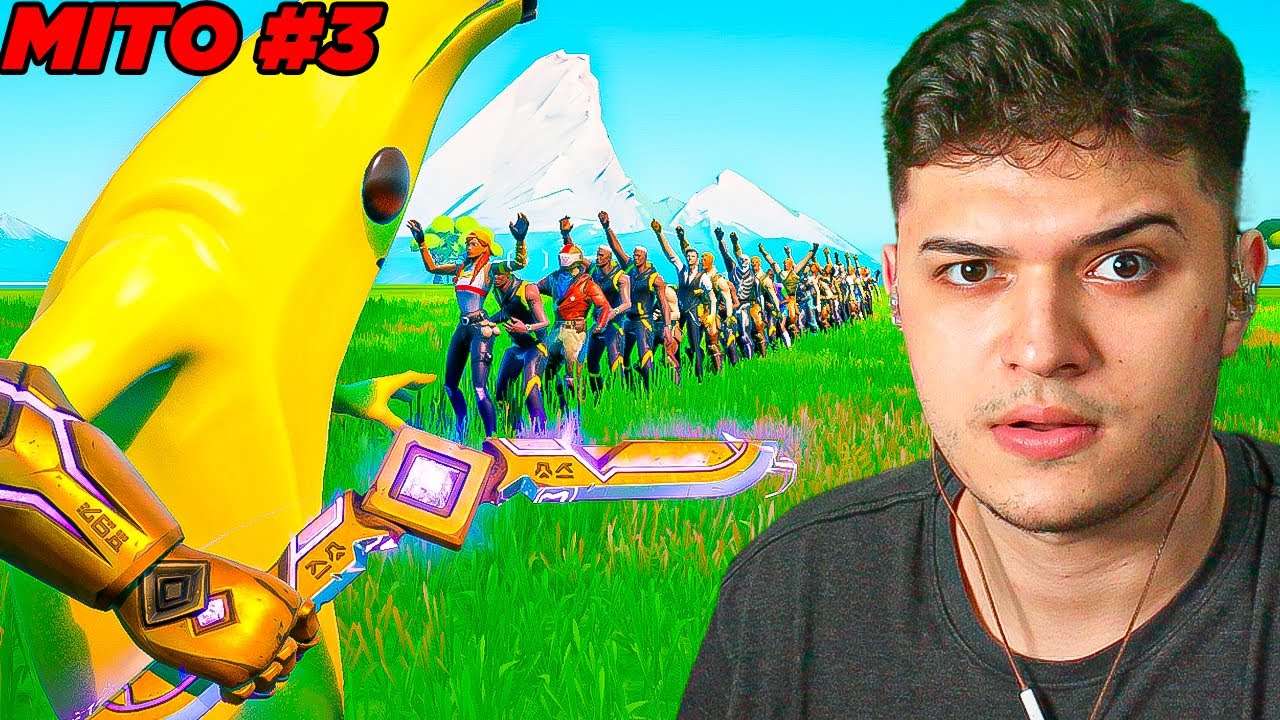 QUEBREI 25 MITOS NO FORTNITE!