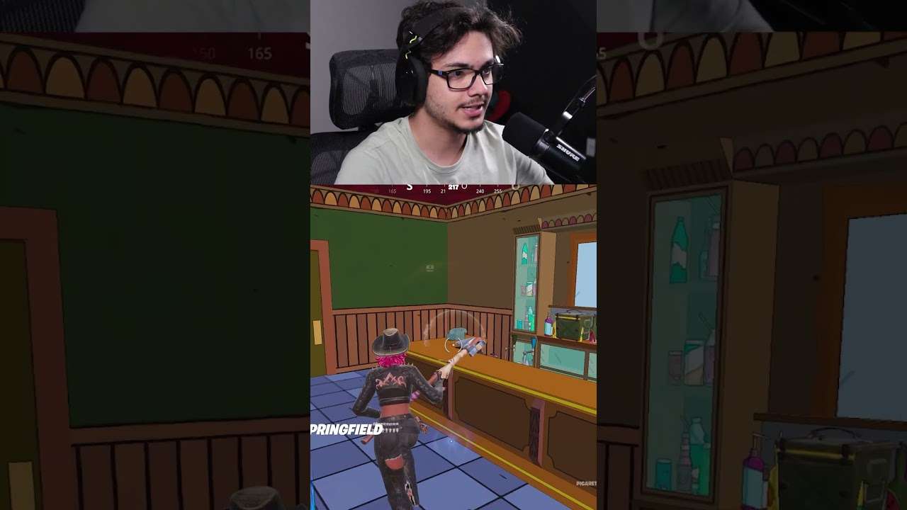 o CUCA ta ai? Fortnite Simpsons