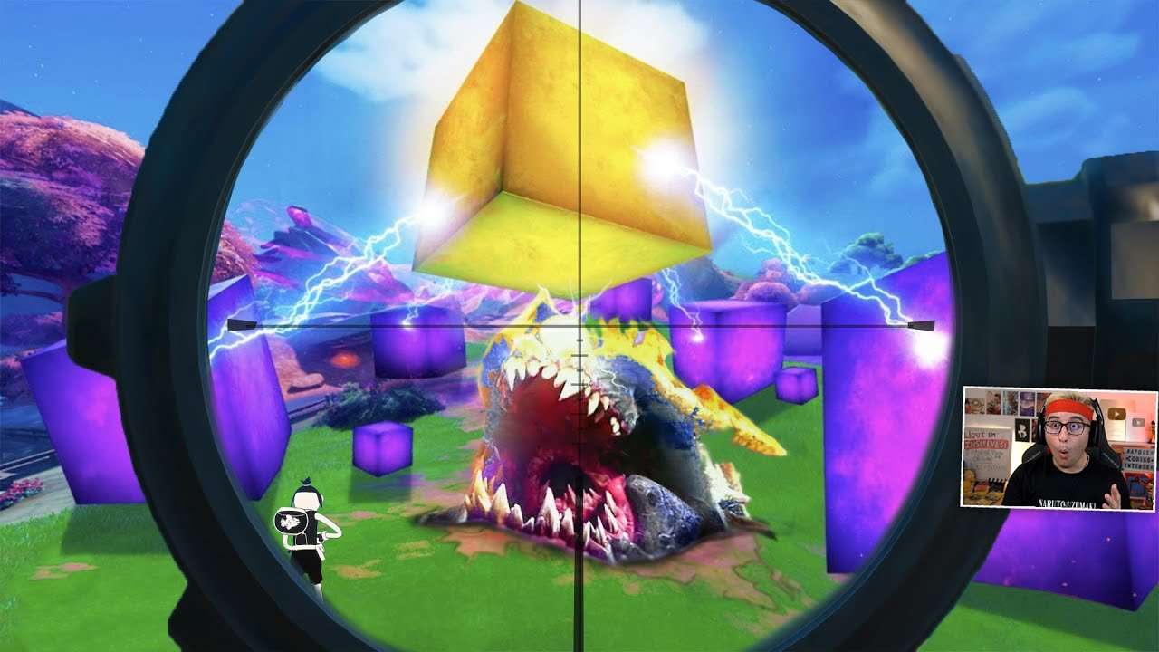 O Cubo Esta Criando o MONSTRO pro Novo Evento Ao Vivo.. (Fortnite)