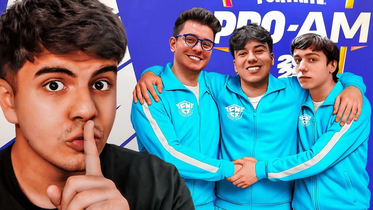 COMO É POR TRÁS DAS CAMERAS DO FORTNITE PRO AM…