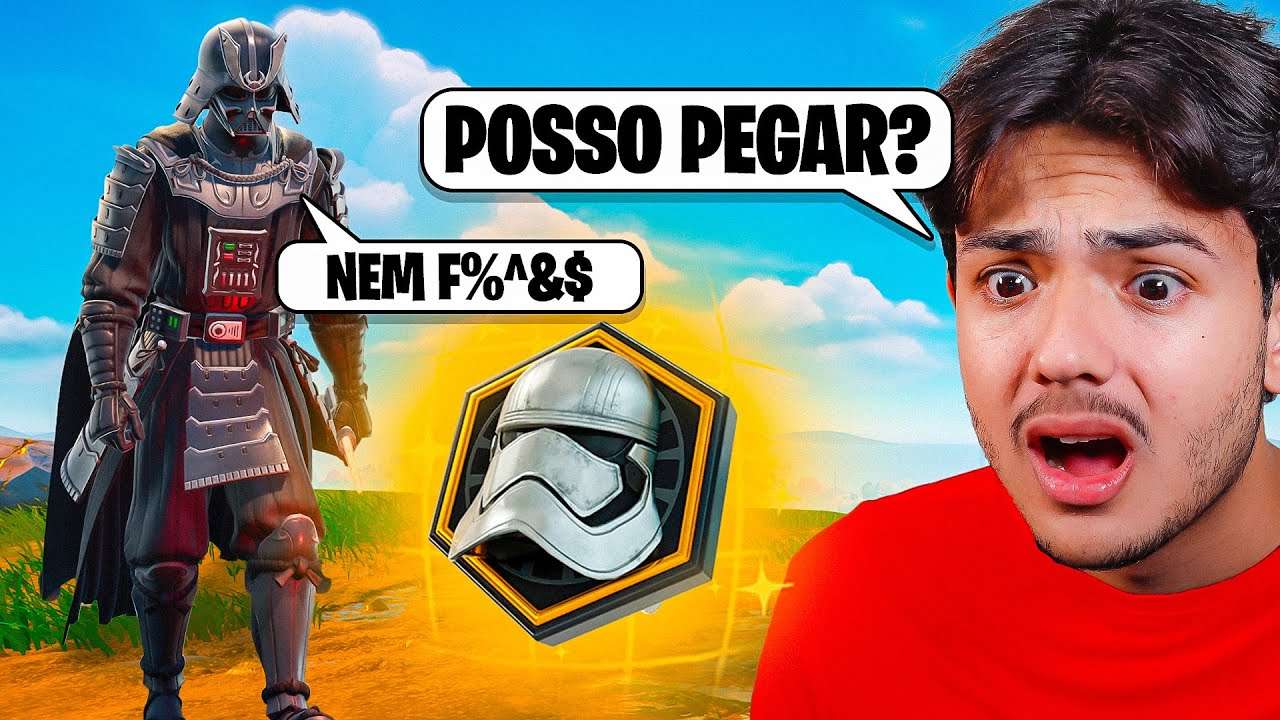 A IA do DARTH VADER decidiu TUDO no Fortnite!