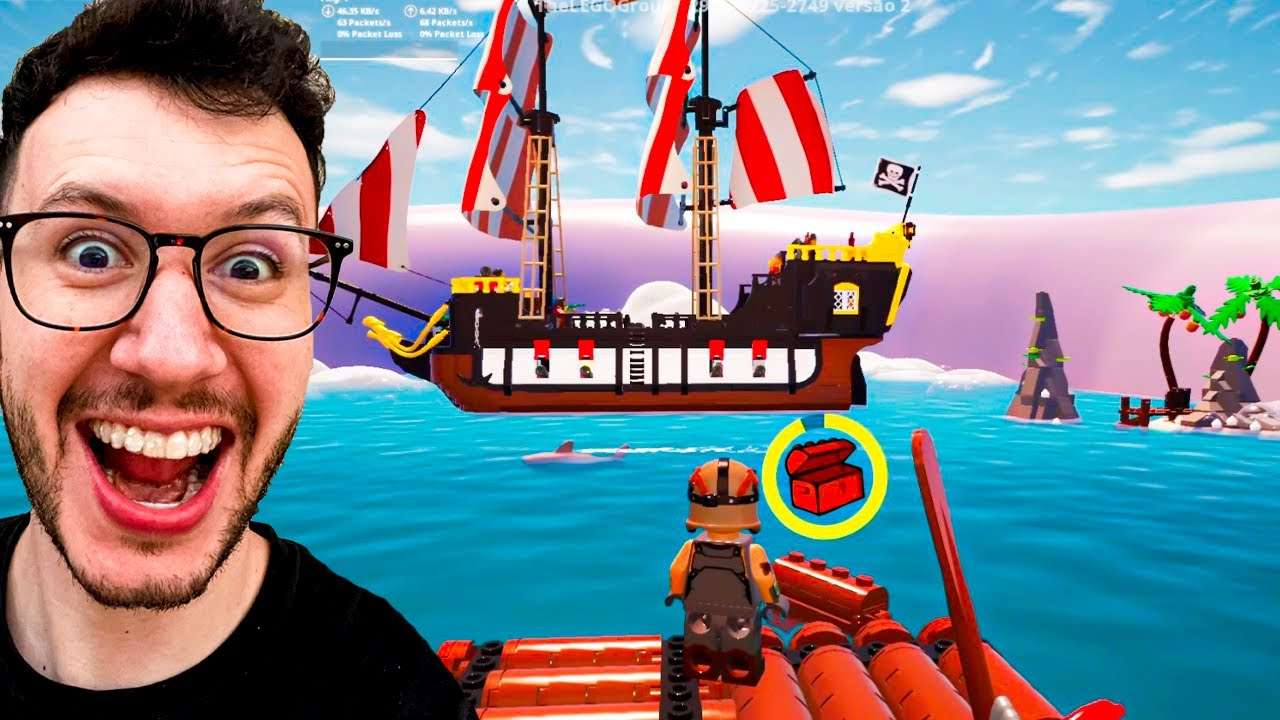 NOVO MODO RAFT SURVIVAL NO FORTNITE!!