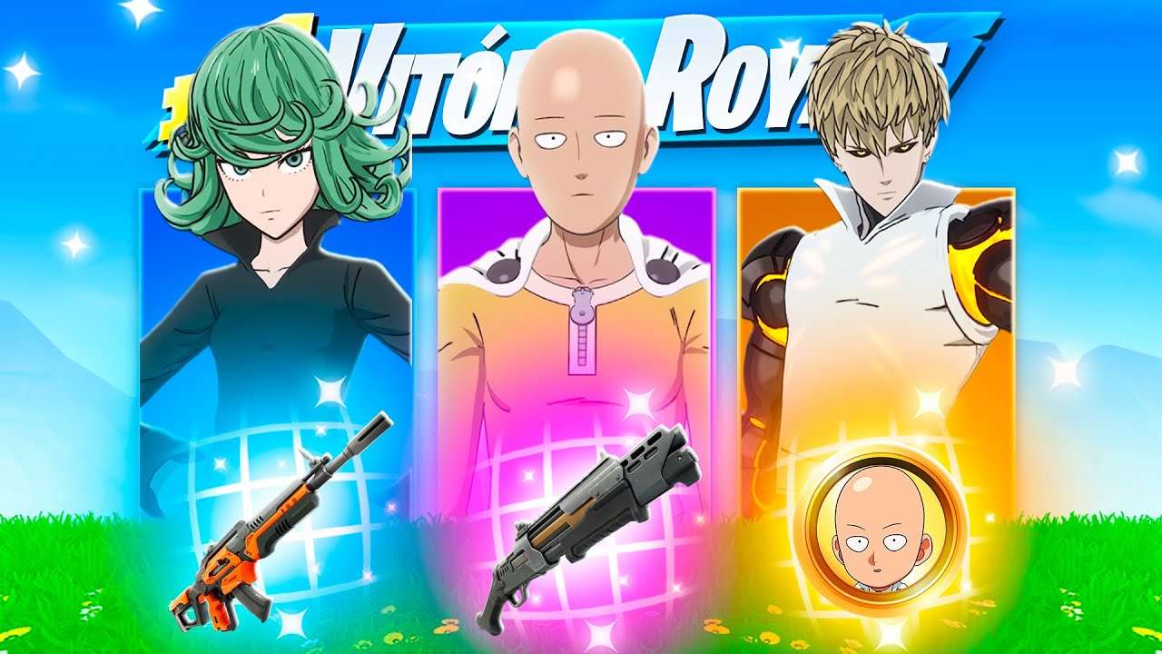 DESAFIO DO ONE PUNCH MAN ALEATÓRIO NO FORTNITE *IMPOSSÍVEL*