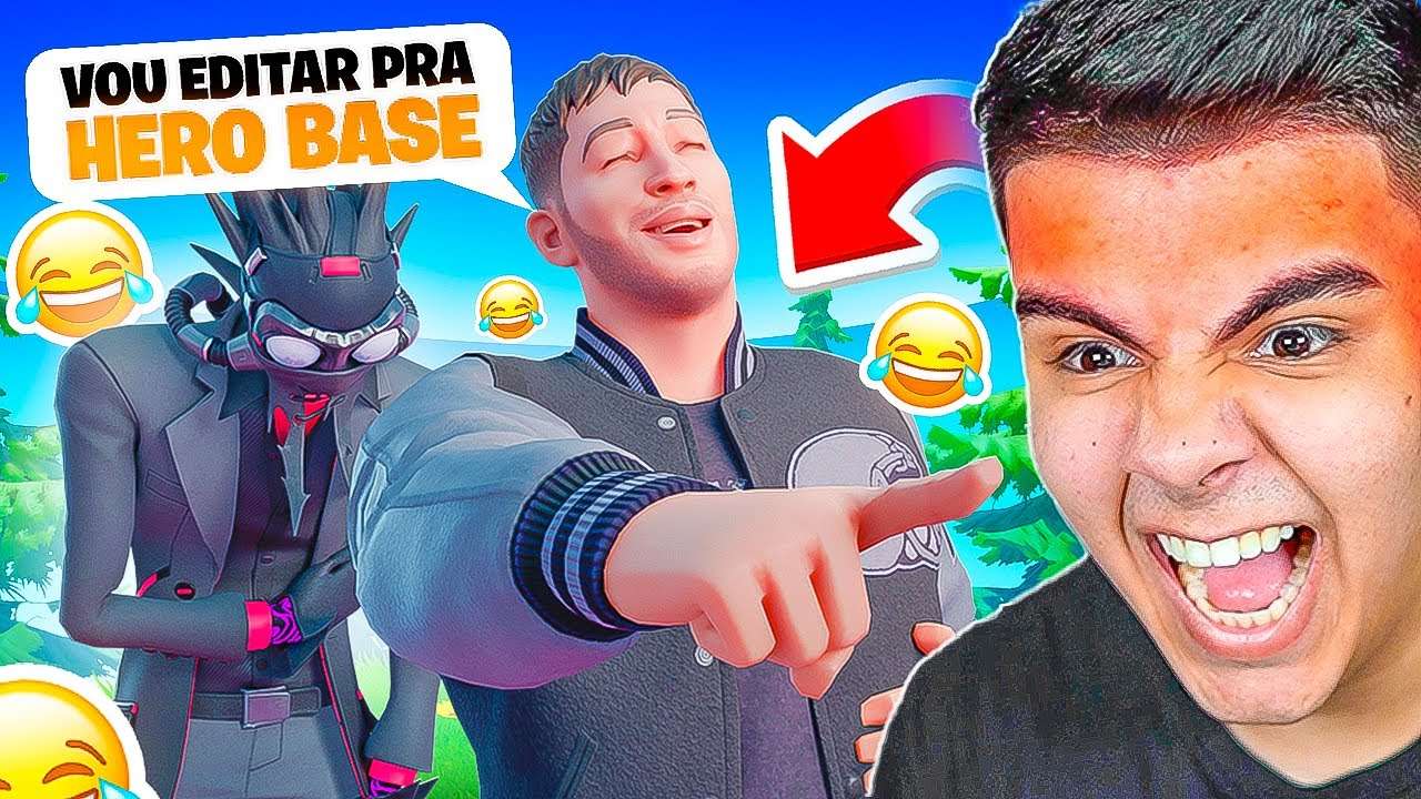 ENTRARAM NA HERO? MEUS EDITORES ME IRRITARAM POR 24 HORAS NO FORTNITE!