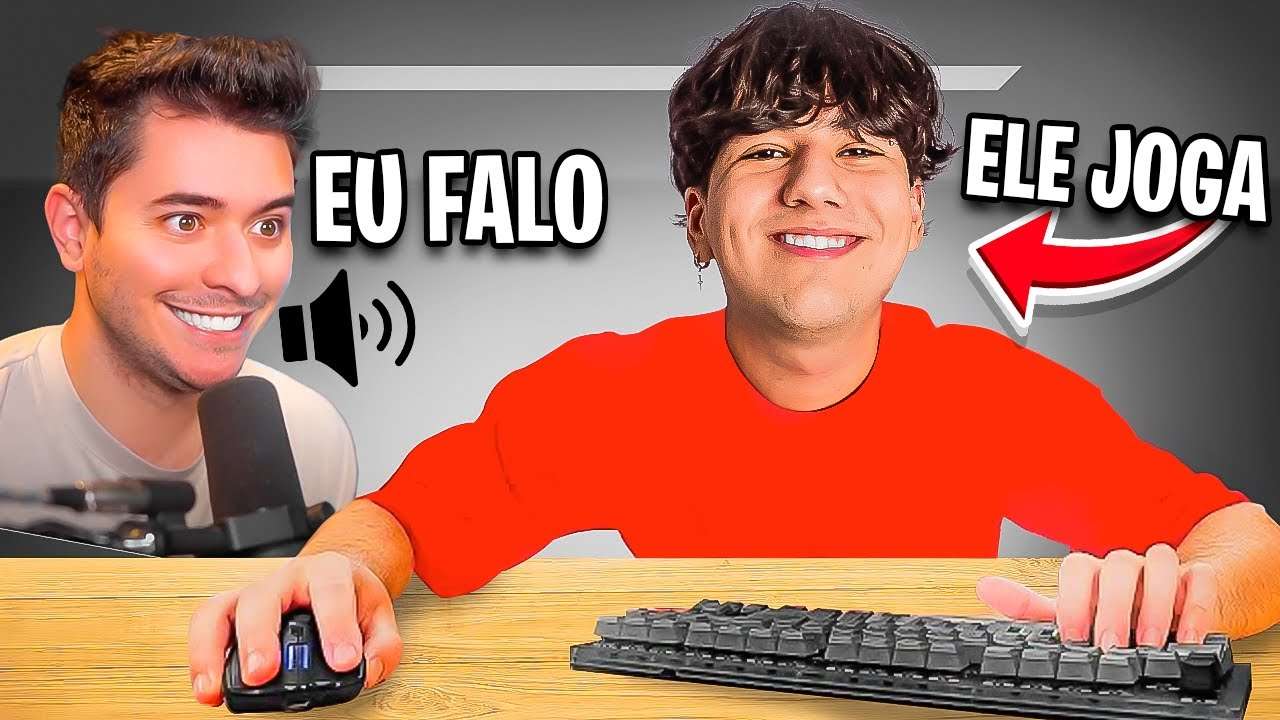 Contratei um PRO PLAYER pra jogar no meu Lugar!