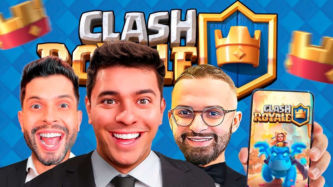 AO VIVO! TORNEIO DOS YOUTUBERS DE CLASH ROYALE! Crown Delivery