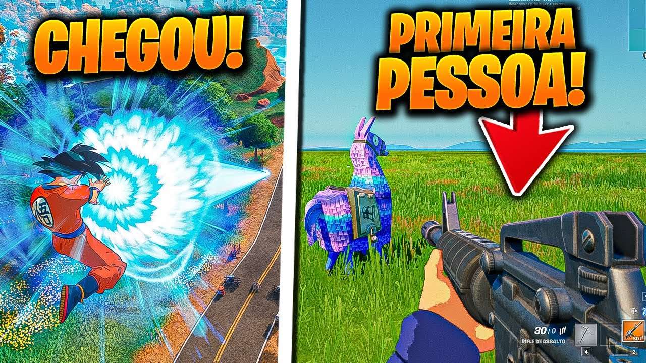 15 SEGREDOS DA ATUALIZAÇÃO KAMEHAMEHA VS SMASH NO FORTNITE!