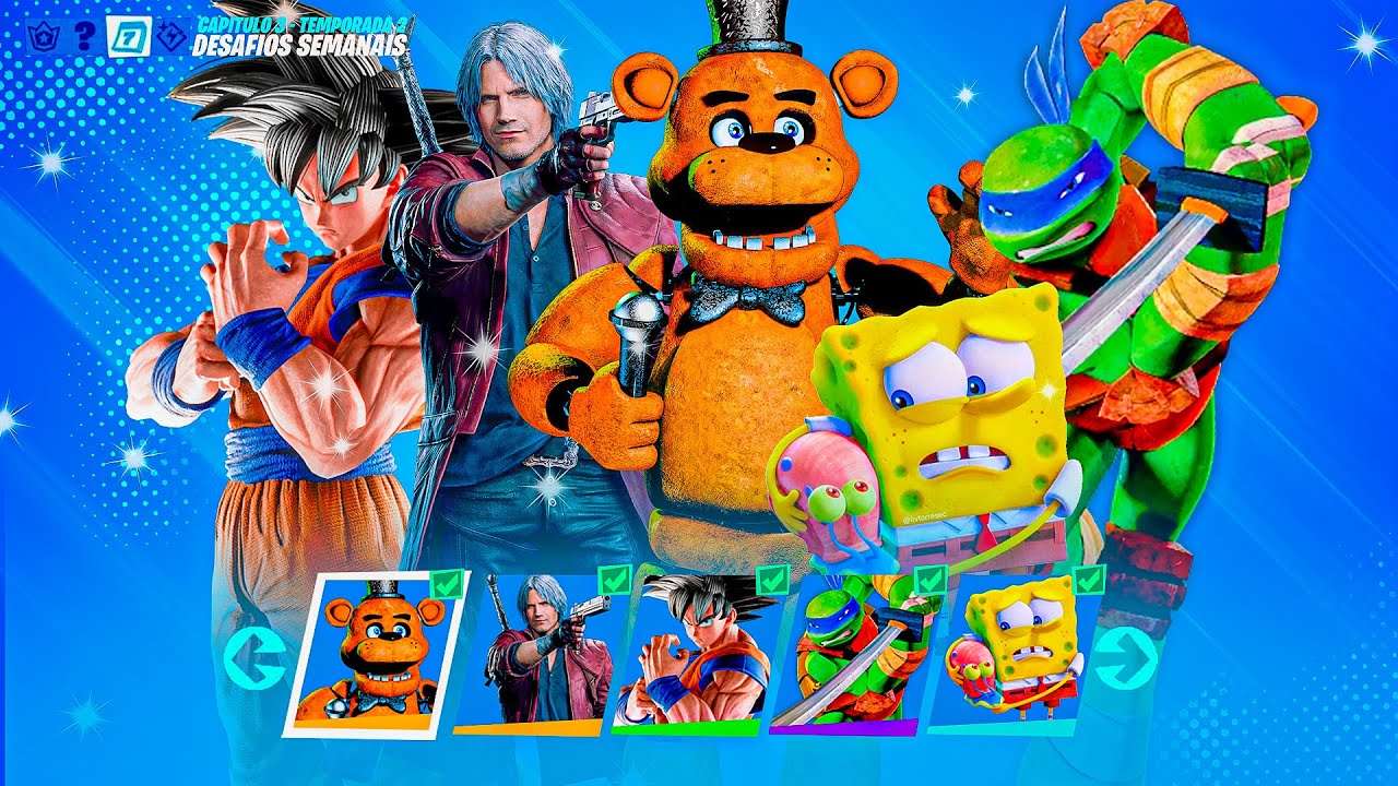 16 NOVAS SKIN que o FORTNITE PRECISA adicionar! Fortnite Capítulo 3