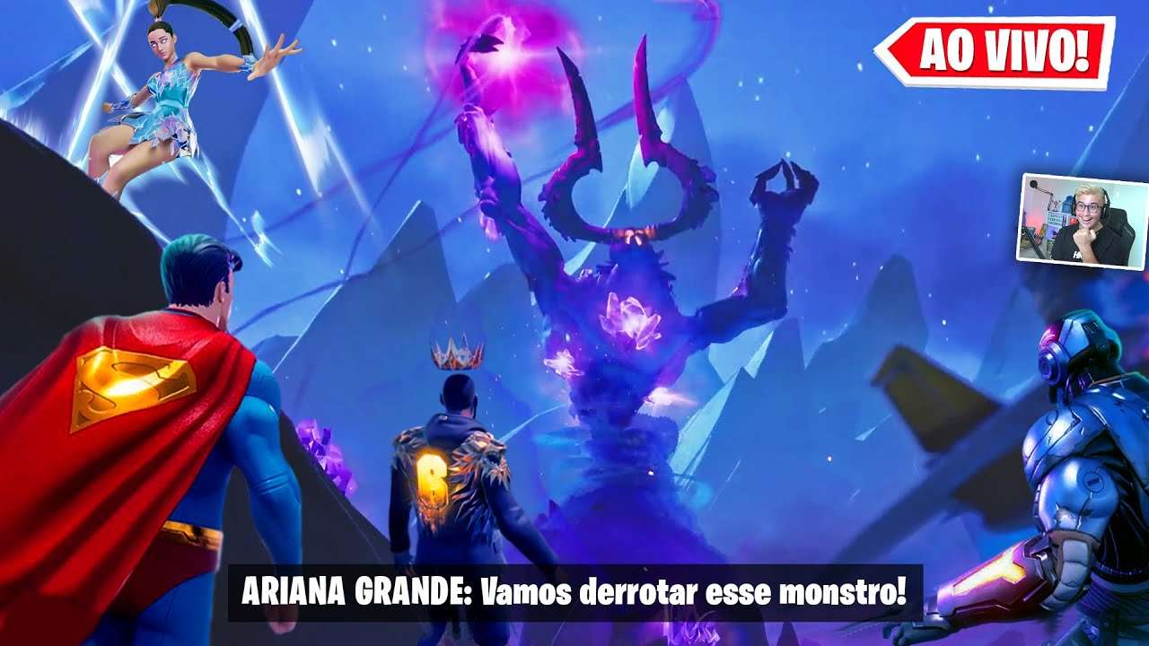 O Que Aconteceu No Evento Ao Vivo da Ariana Grande.. (Fortnite)
