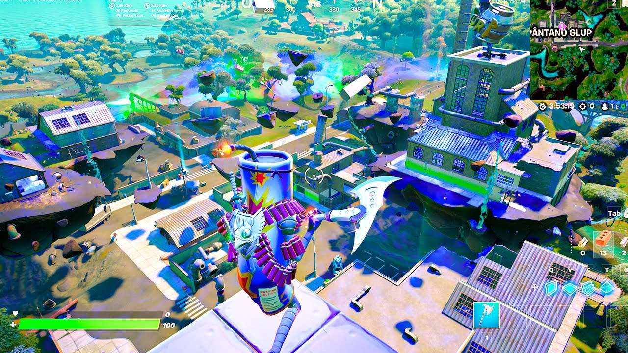 TODAS MUDANÇAS NO MAPA DO FORTNITE ATUALIZAÇÃO 17.30 #shorts