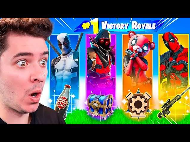 FIZ O DESAFIO DO DEADPOOL NO FORTNITE!