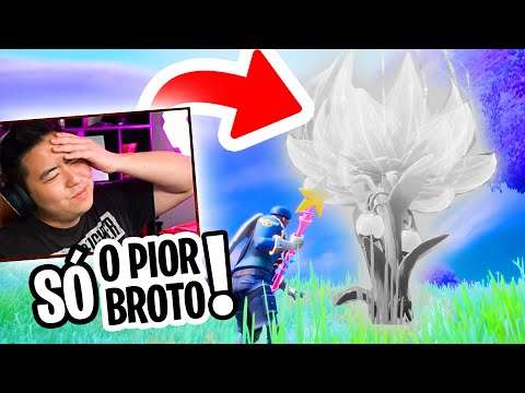 SÓ posso usar o PIOR BROTO do mapa!! *péssima idéia!* | FORTNITE