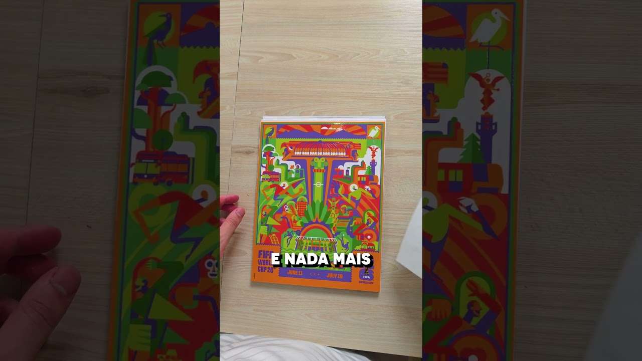 COMPREI O ALBUM MAIS RARO DO MUNDO! #shorts