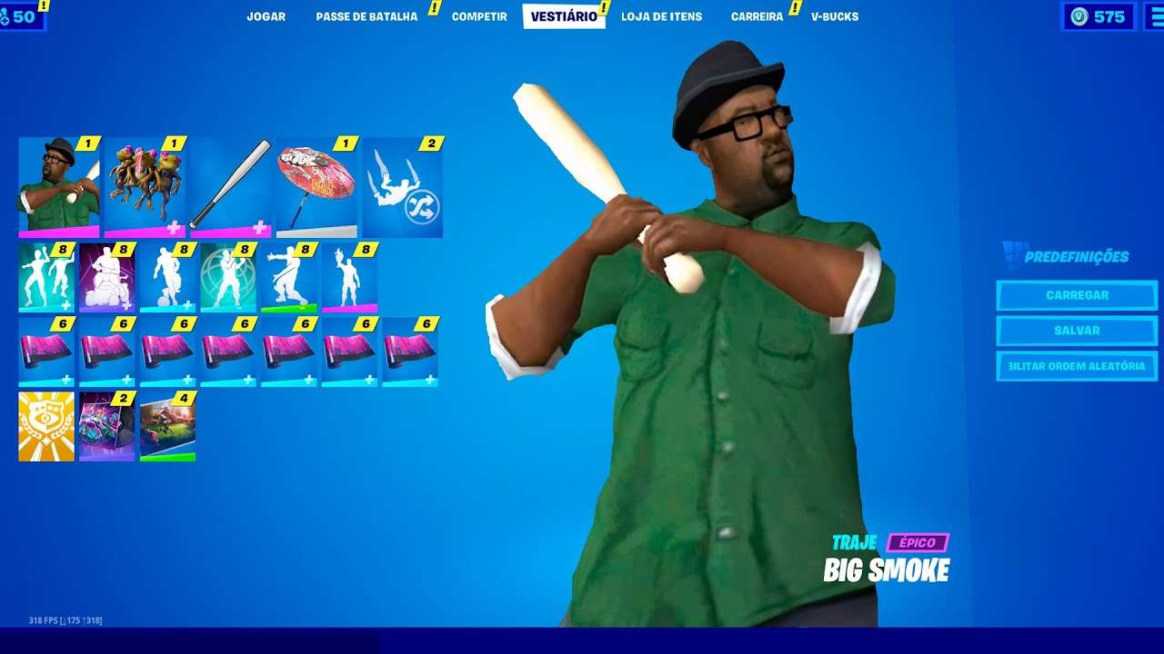 GTA no FORTNITE?! Skins do GTA no Fortnite?!