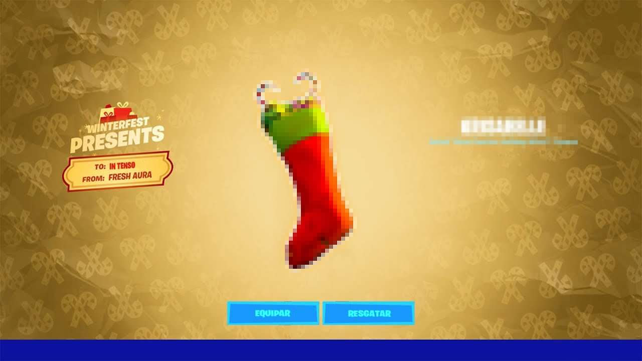 RESGATE NOVA SKIN GRATIS no Fortnite Natal Evento Ao Vivo