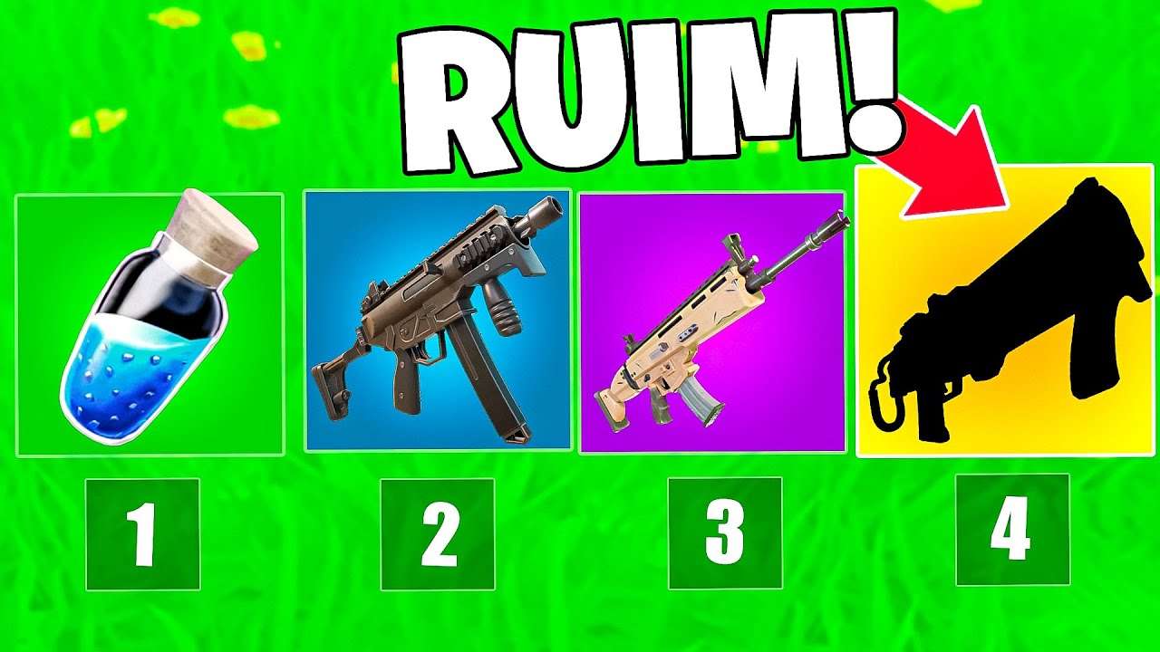 A PIOR ARMA DO FORTNITE