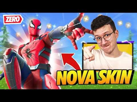 GANHEI A *NOVA* SKIN SECRETA DO HOMEM-ARANHA!! - FORTNITE