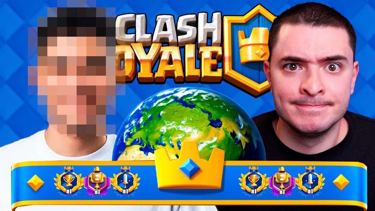 O melhor jogador do MUNDO de Clash Royale!