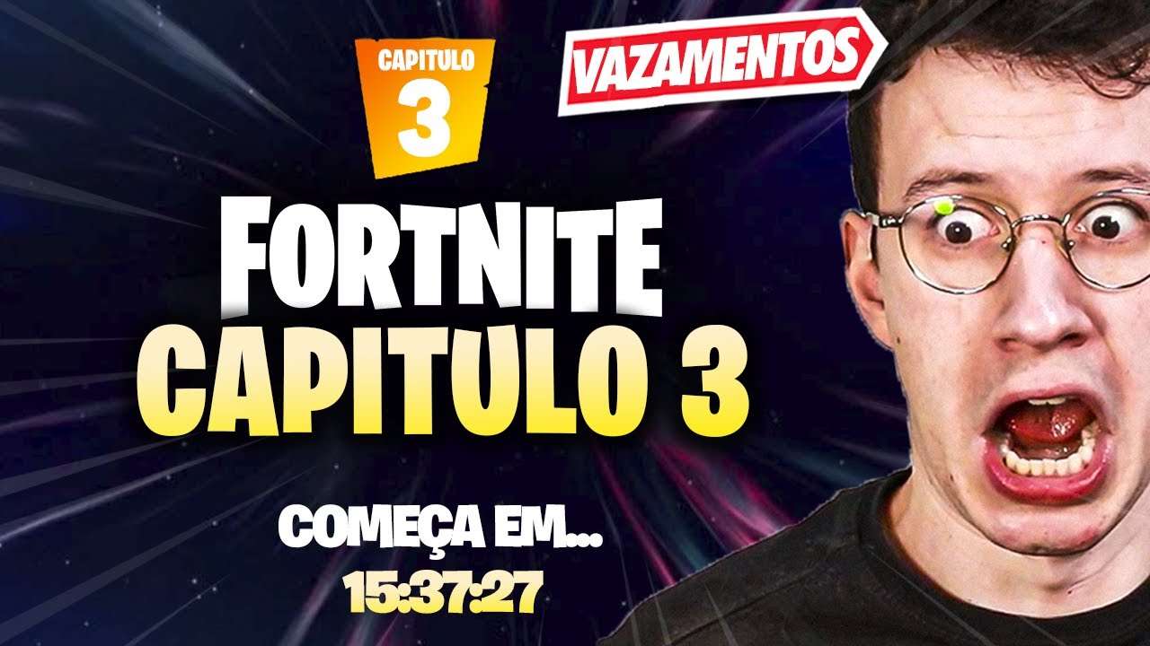 PRIMEIROS VAZAMENTOS DO CAPÍTULO 3 DO FORTNITE!!