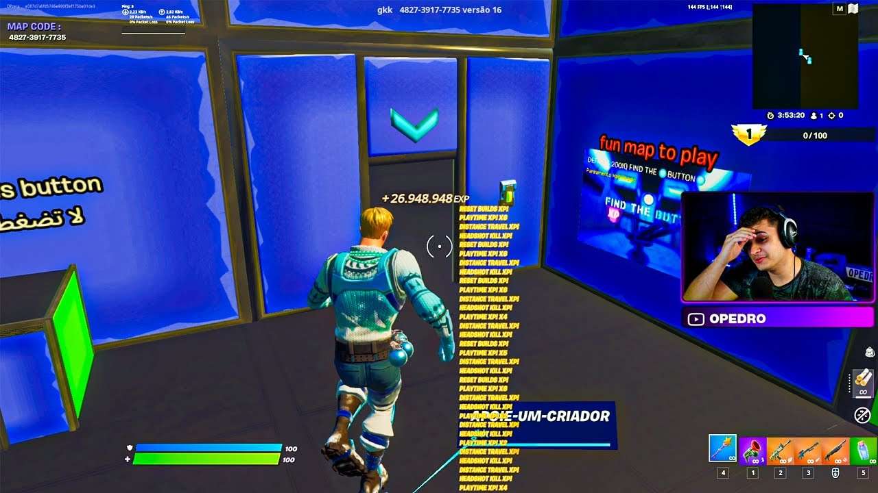 NOVO GLITCH DE XP INFINITO FUNCIONANDO! XP INFINITO RAPIDO! COMO GANHAR XP INFINITO NO FORTNITE AFK!