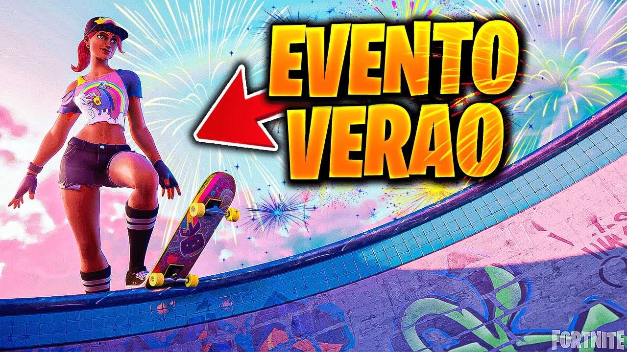 O EVENTO DE VERÃO COMEÇOU NO FORTNITE! RECOMPENSAS GRATIS!